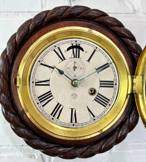 Antique Ansonia Cable Lever Wall Clock | eXibit collection
