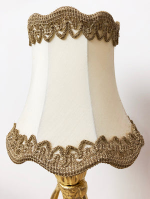 Vintage Lady Figure Gold Table Lamp | eXibit collection