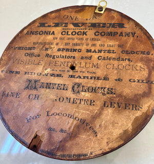 Antique Ansonia Cable Lever Wall Clock | eXibit collection