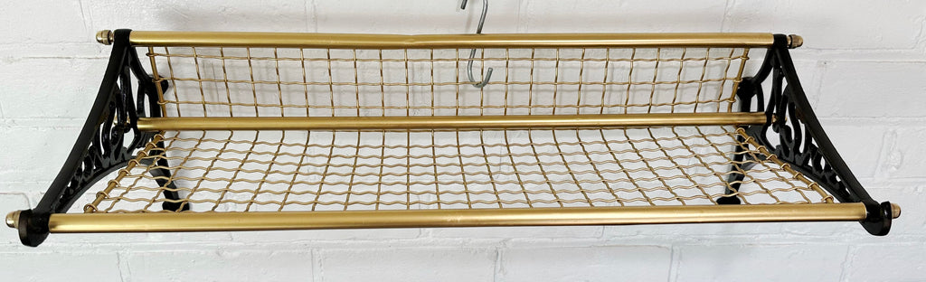 Vintage NSWR Railway Train Storage Luggage Rack Shelf | eXibit collection
