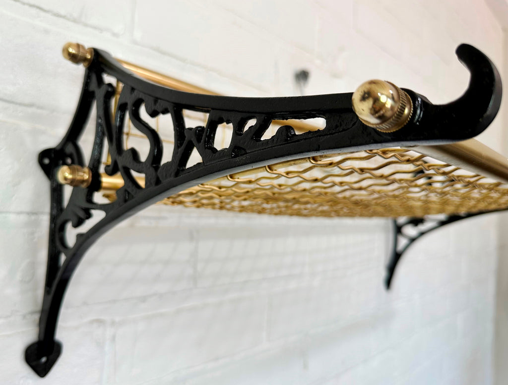 Vintage NSWR Railway Train Storage Luggage Rack Shelf | eXibit collection