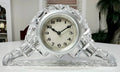 Vintage French Diamond Crystal Cut Desk Alarm Clock | eXibit collection