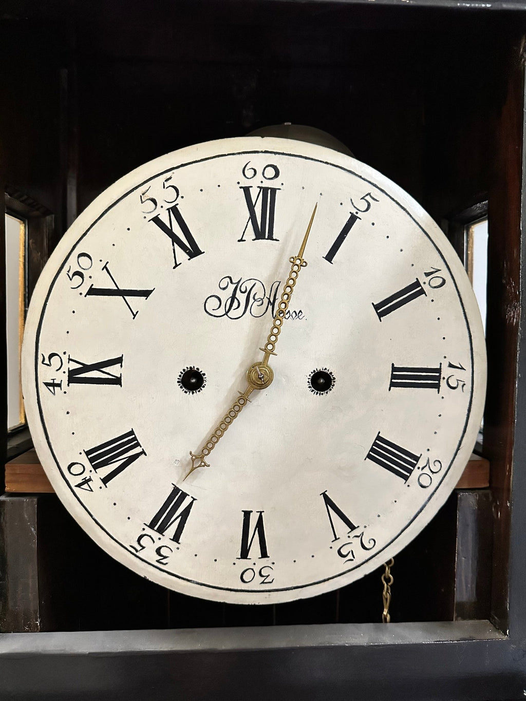 Antique J.P. Arboe Bell Chime Bornholm Grandfather Clock | Adelaide Clocks