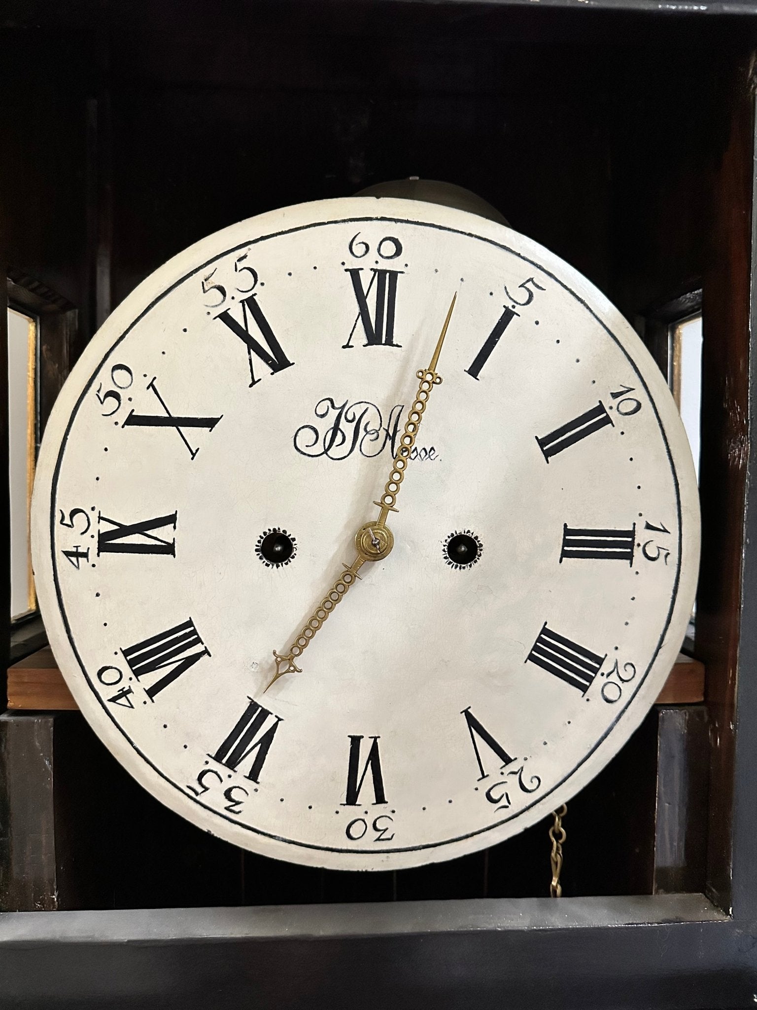 Antique J.P. Arboe Bell Chime Bornholm Grandfather Clock | Adelaide Clocks