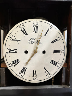 Antique J.P. Arboe Bell Chime Bornholm Grandfather Clock | eXibit collection