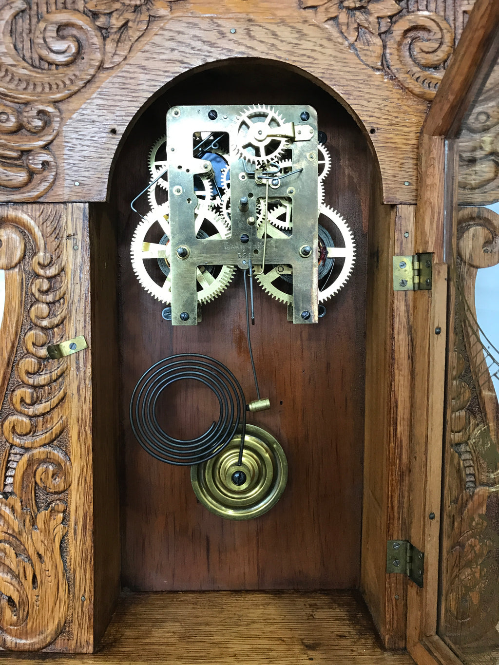 Antique Waterbury Cottage Mantel Clock | Adelaide Clocks