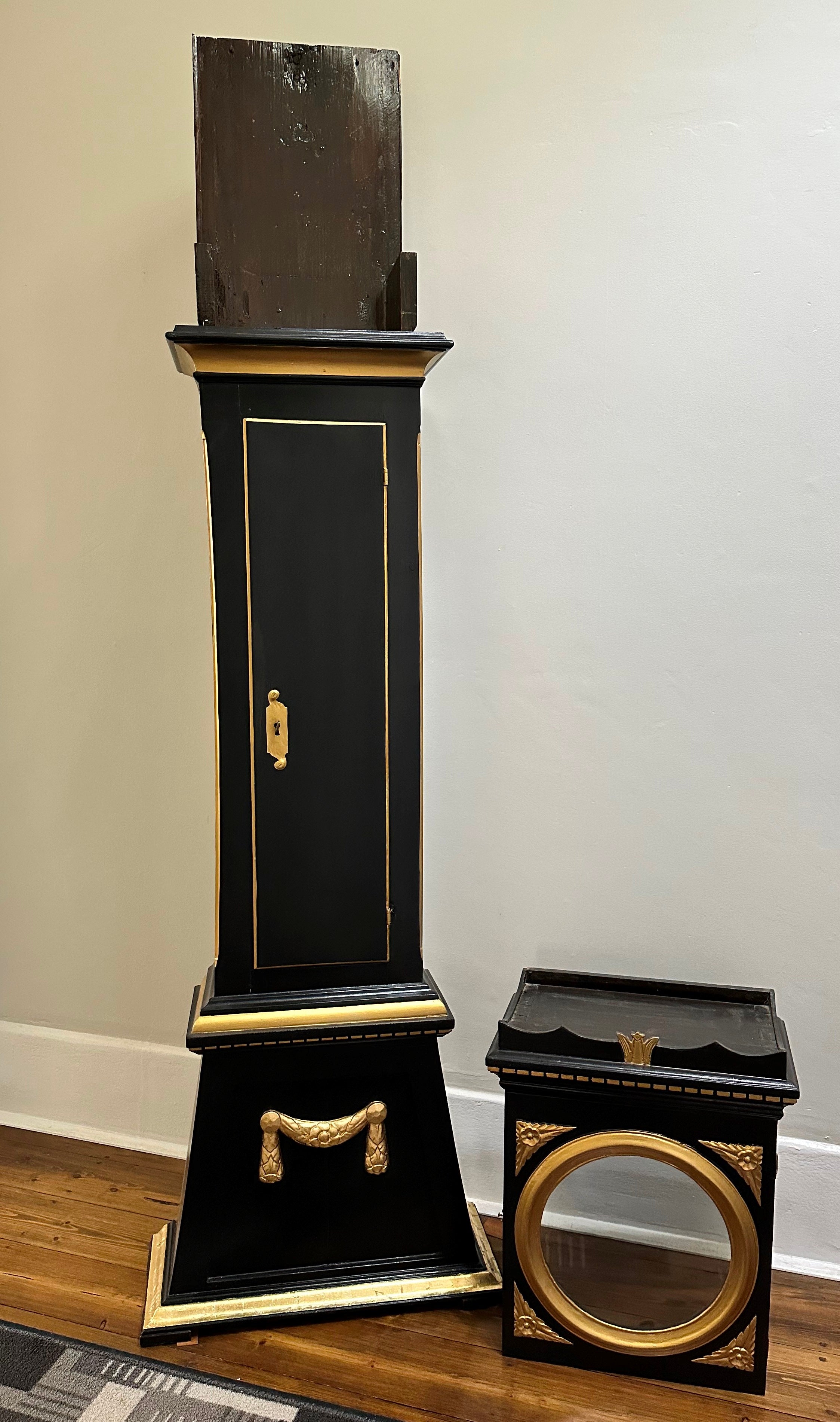 Antique J.P. Arboe Bell Chime Bornholm Grandfather Clock | eXibit collection