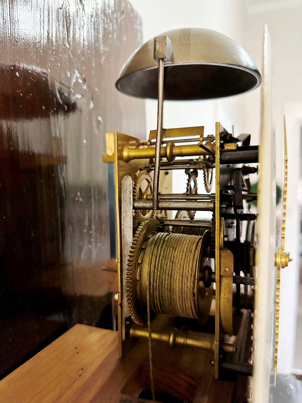 Antique J.P. Arboe Bell Chime Bornholm Grandfather Clock | Adelaide Clocks