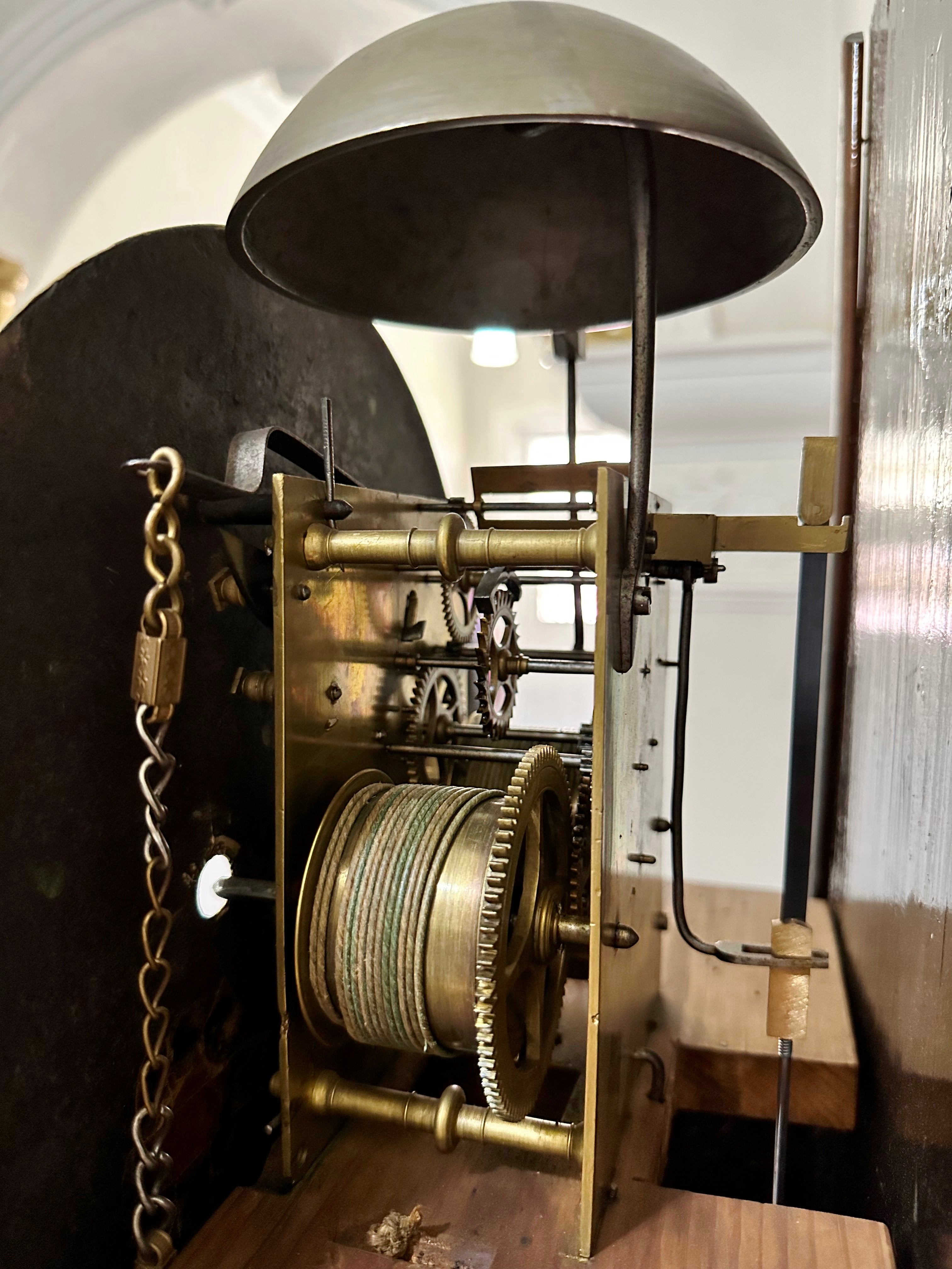 Antique J.P. Arboe Bell Chime Bornholm Grandfather Clock | Adelaide Clocks