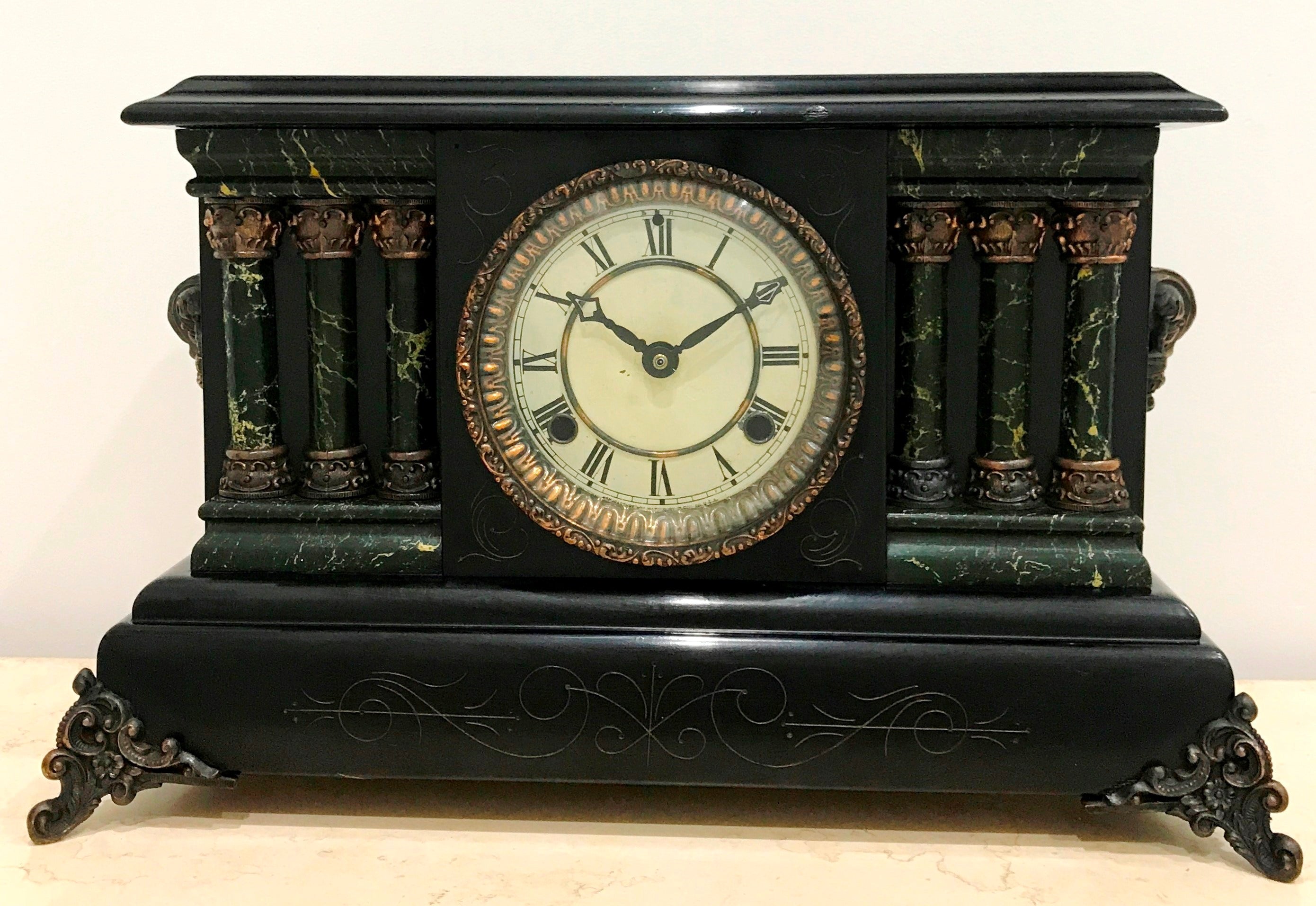 Original Antique Battery Clock | eXibit collection