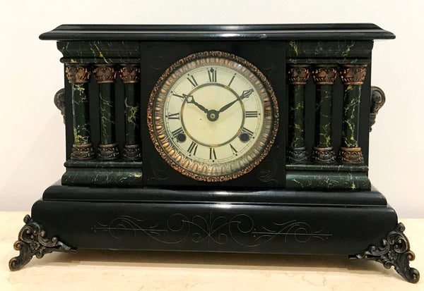 Original Antique Battery Clock | eXibit collection