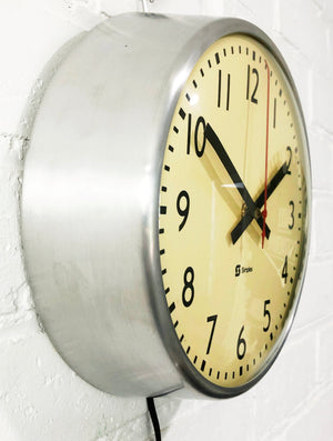 Vintage SIMPLEX Electric Wall School Clock | eXibit collection