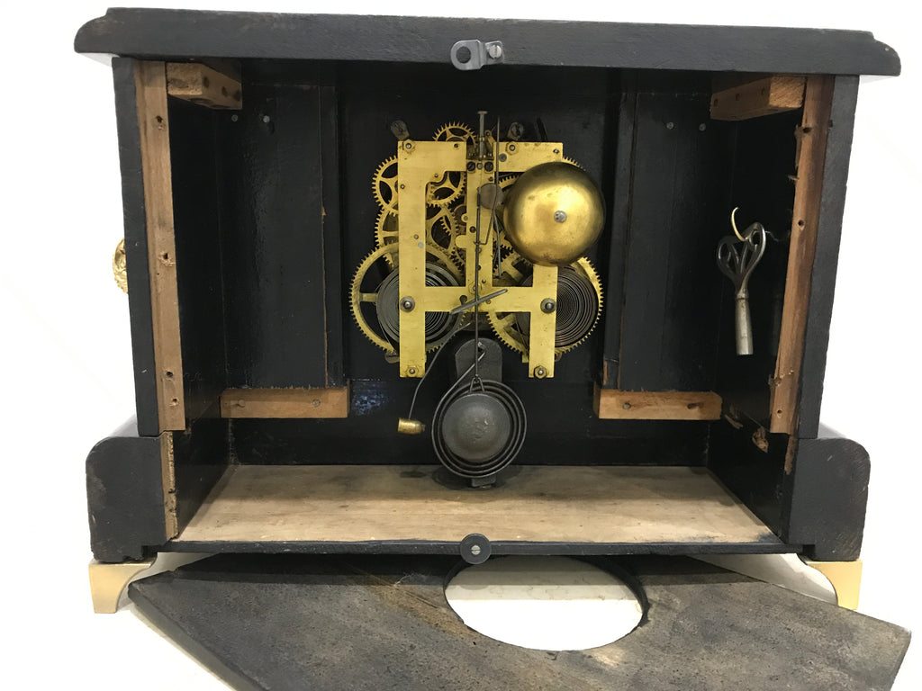 Original Antique Sessions Mantel Clock | eXibit collection