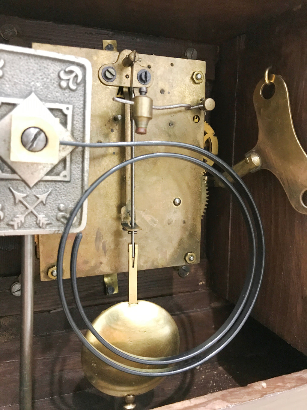 Original Antique HAC Mantel Clock | eXibit collection