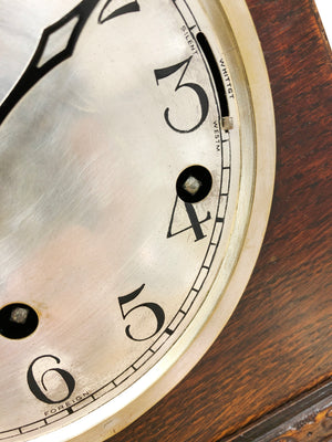 Vintage HALLER West & Whitt Chime Foreign Mantel Clock | eXibit collection