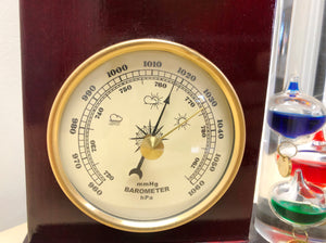 Vintage Galileo Weather Station Barometer, Hygrometer & Clock | eXibit collection