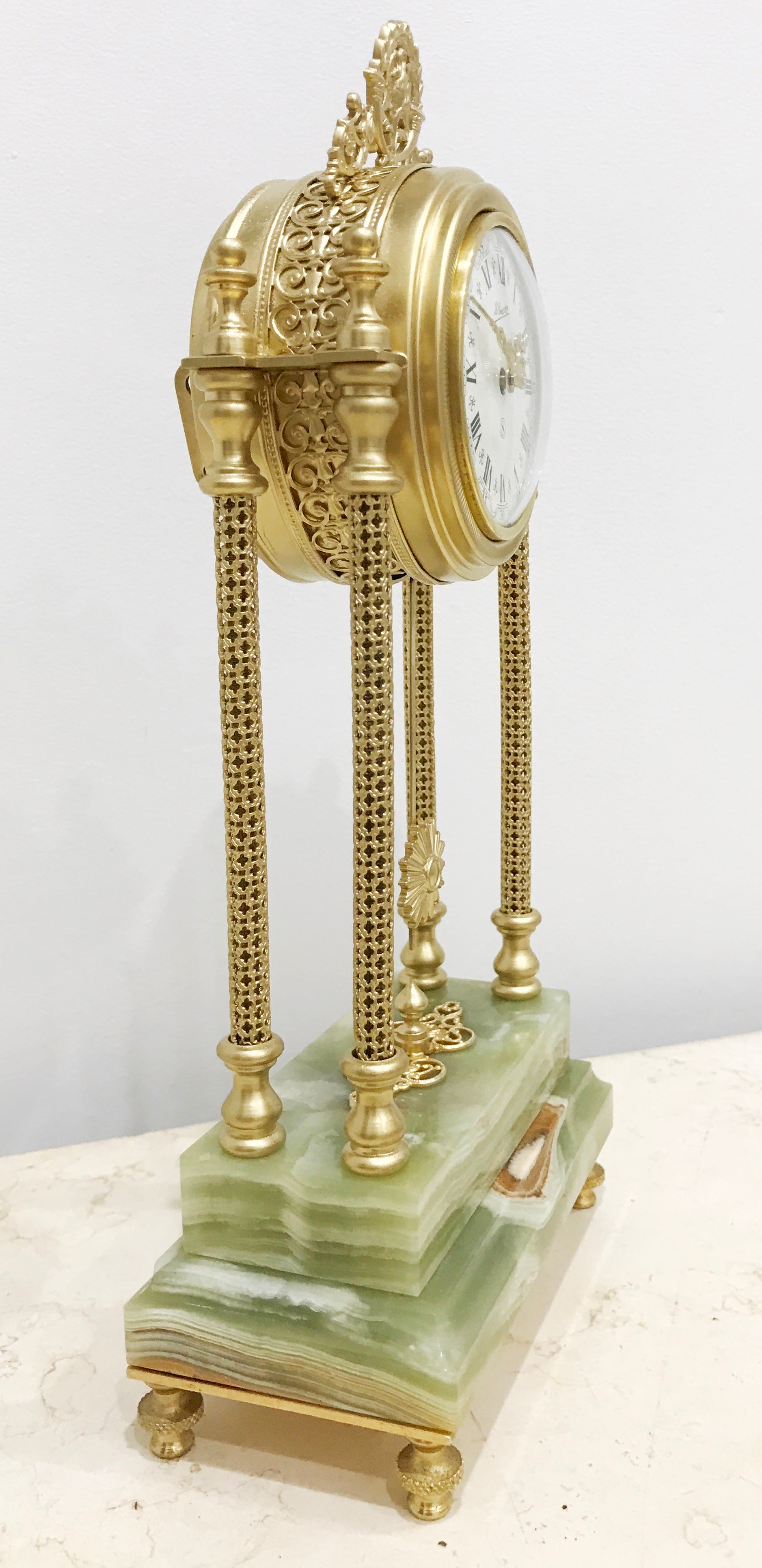 Original Ornate German Mantel Clock | eXibit collection