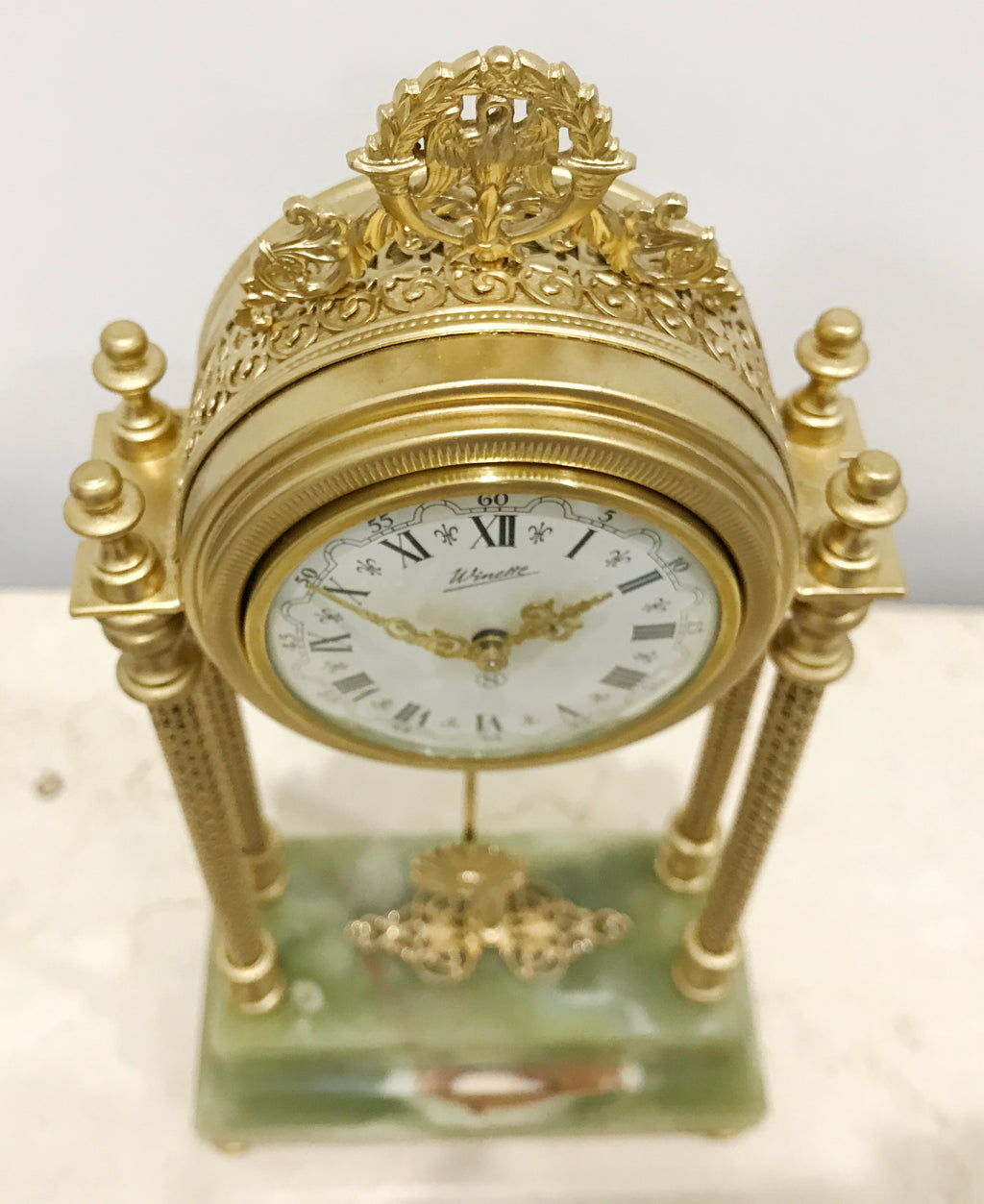 Original Ornate German Mantel Clock | eXibit collection