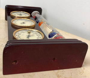 Vintage Galileo Weather Station Barometer, Hygrometer & Clock | eXibit collection