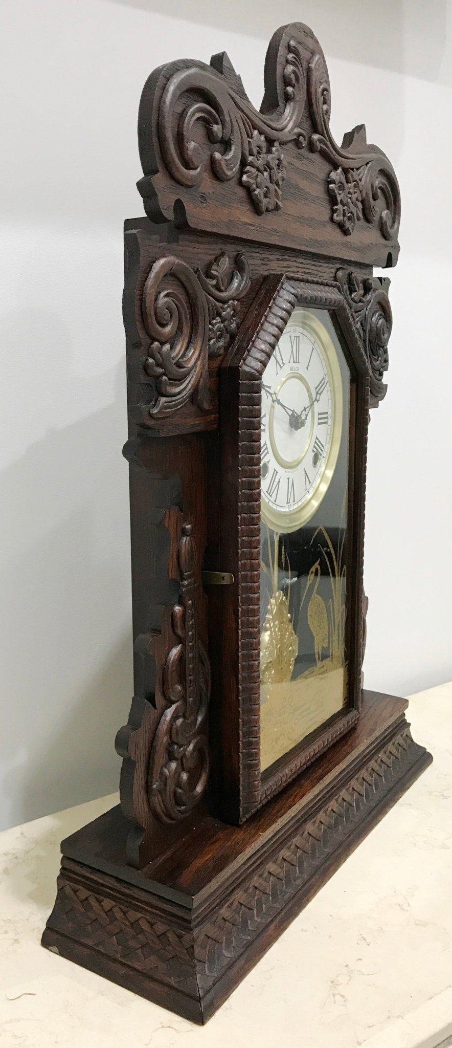 Antique Welch Mantel Clock | eXibit collection