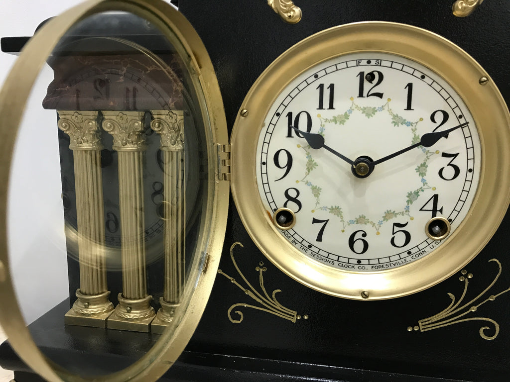 Antique Sessions Mantel Clock | eXibit collection