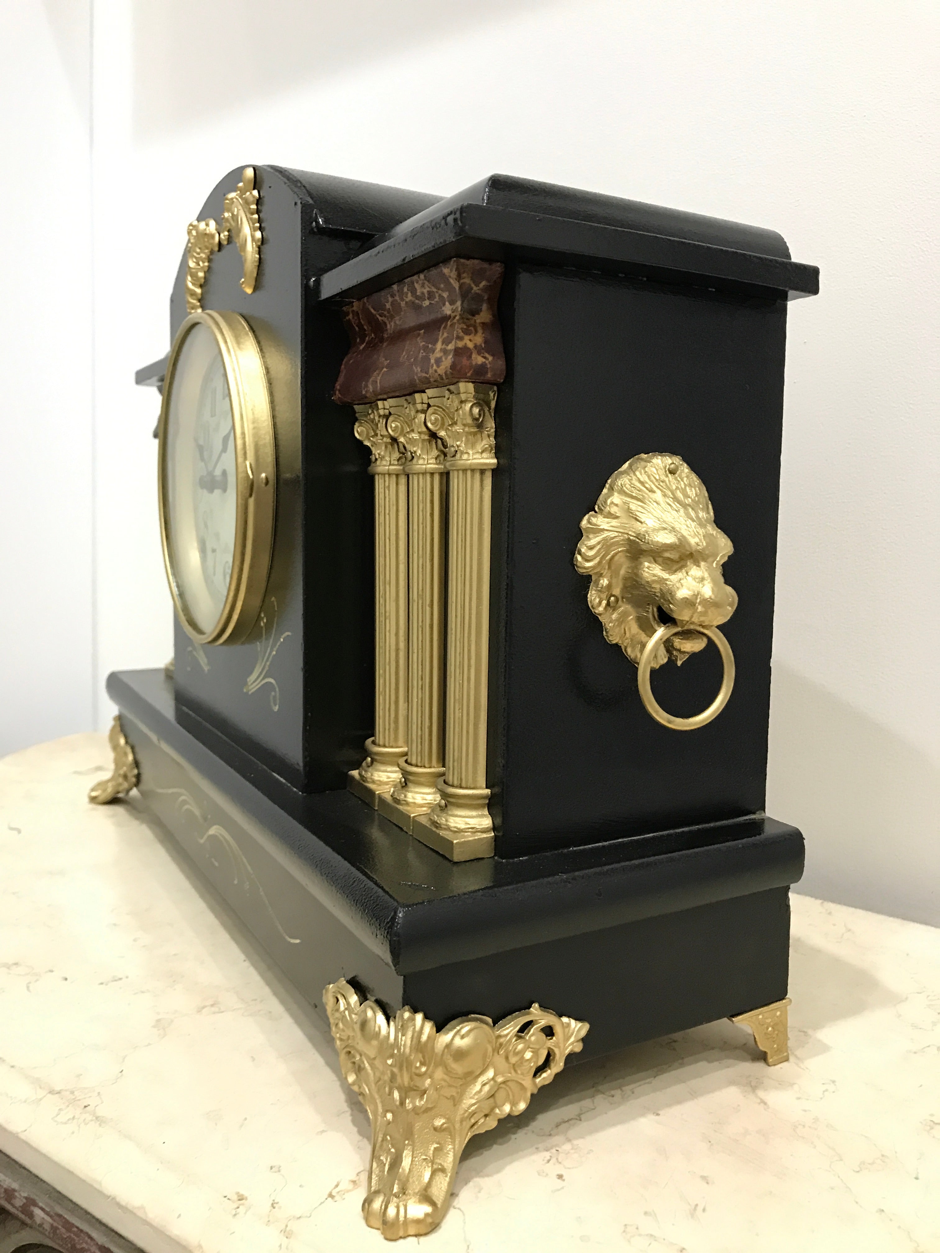 Antique Sessions Mantel Clock | eXibit collection