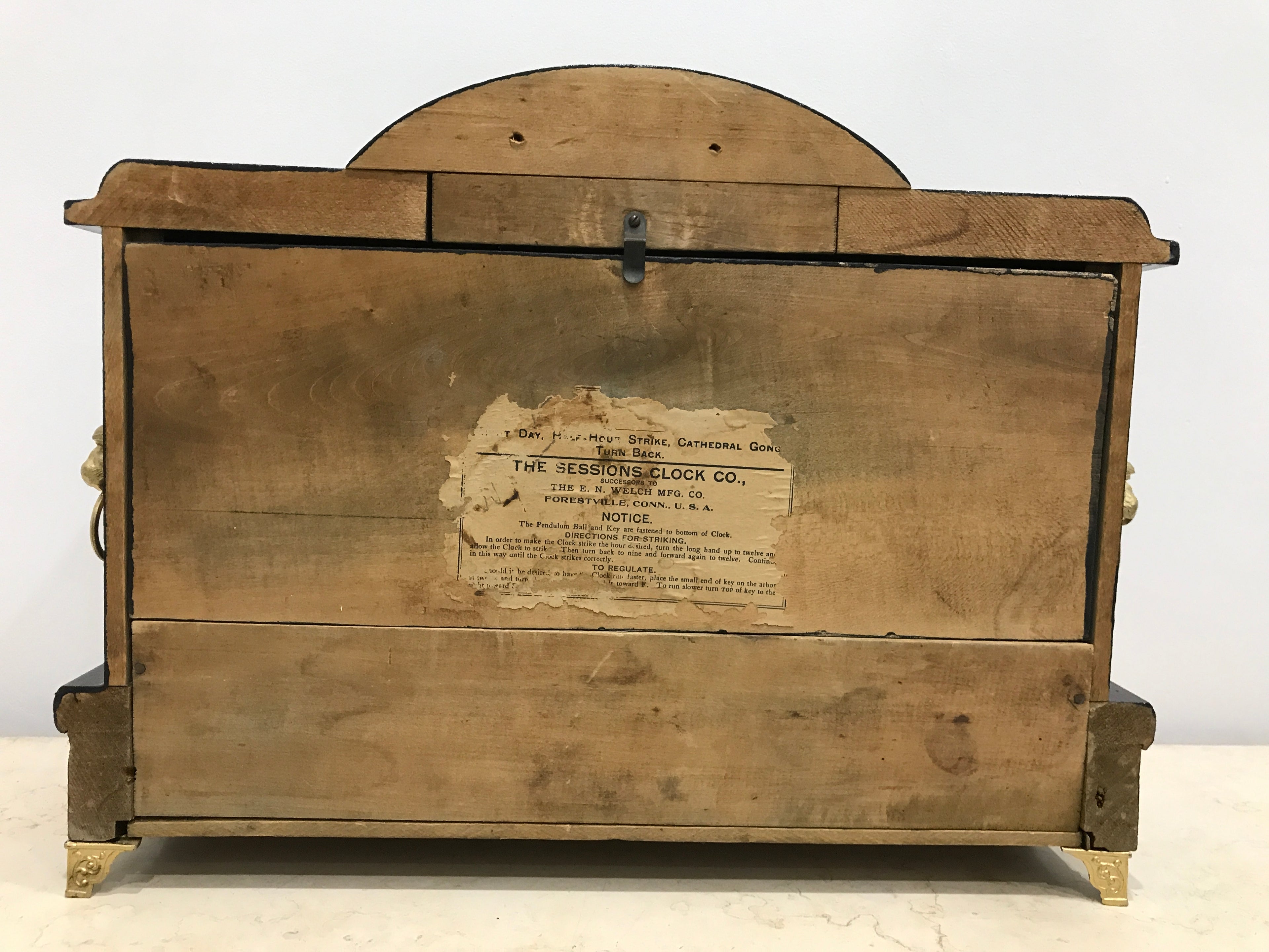 Antique Sessions Mantel Clock | eXibit collection