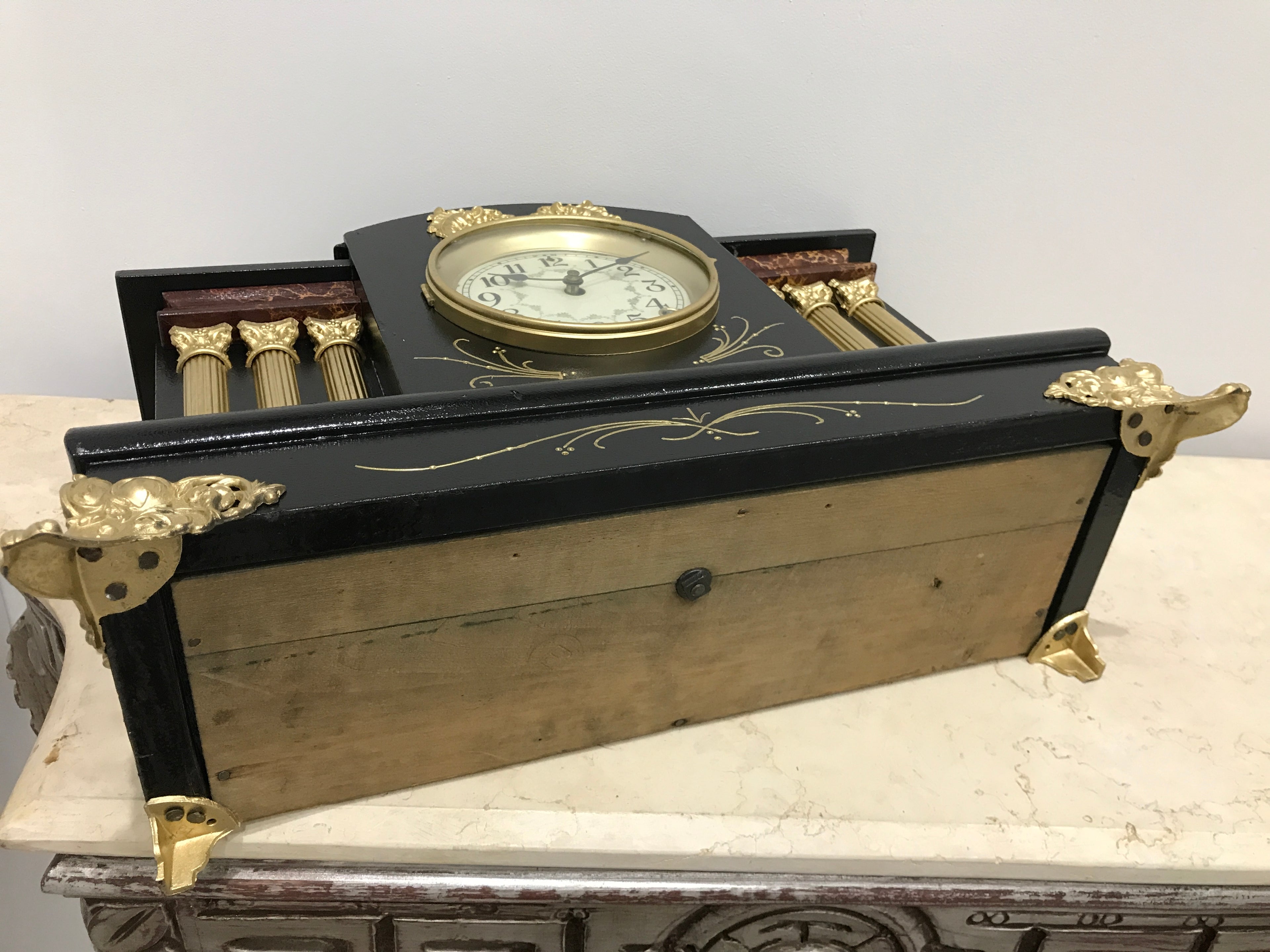 Antique Sessions Mantel Clock | eXibit collection