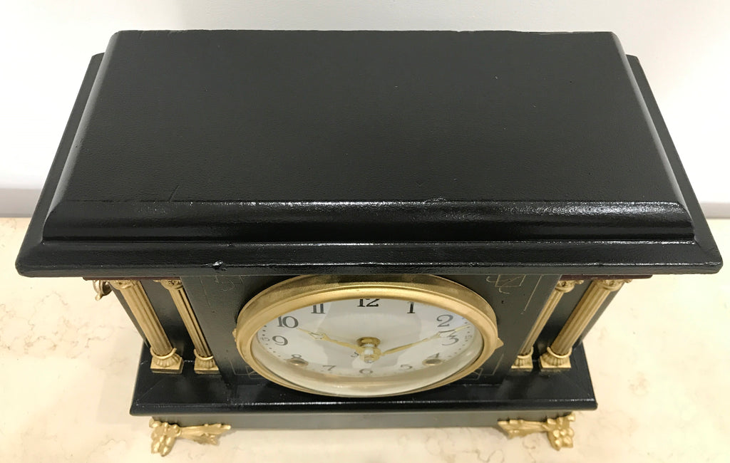 Antique Sessions Quartz Battery Mantel Clock  | eXibit collection