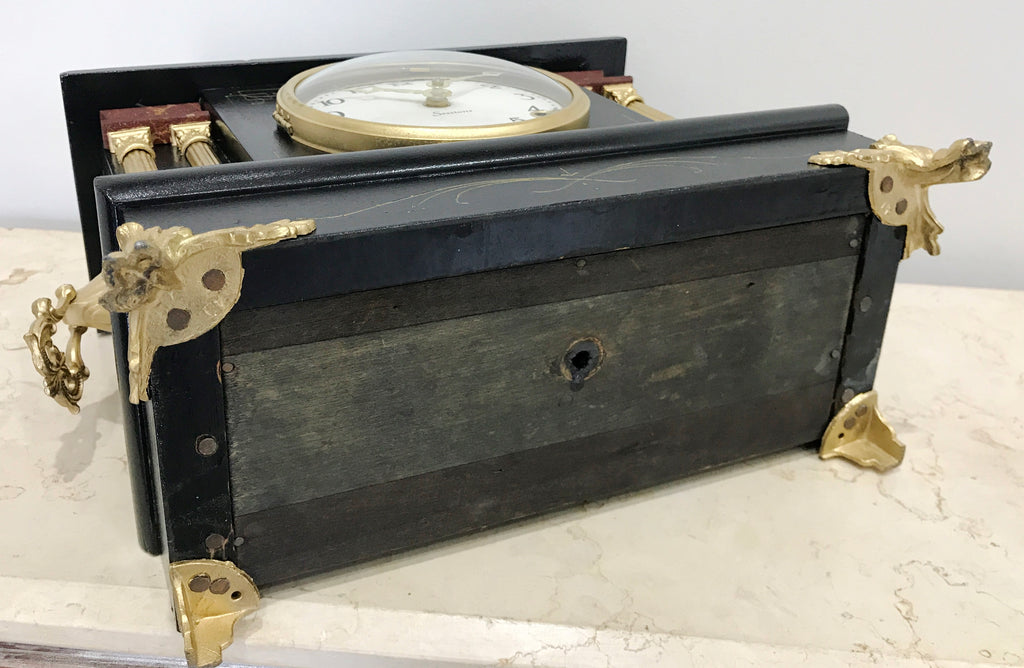Antique Sessions Quartz Battery Mantel Clock  | eXibit collection