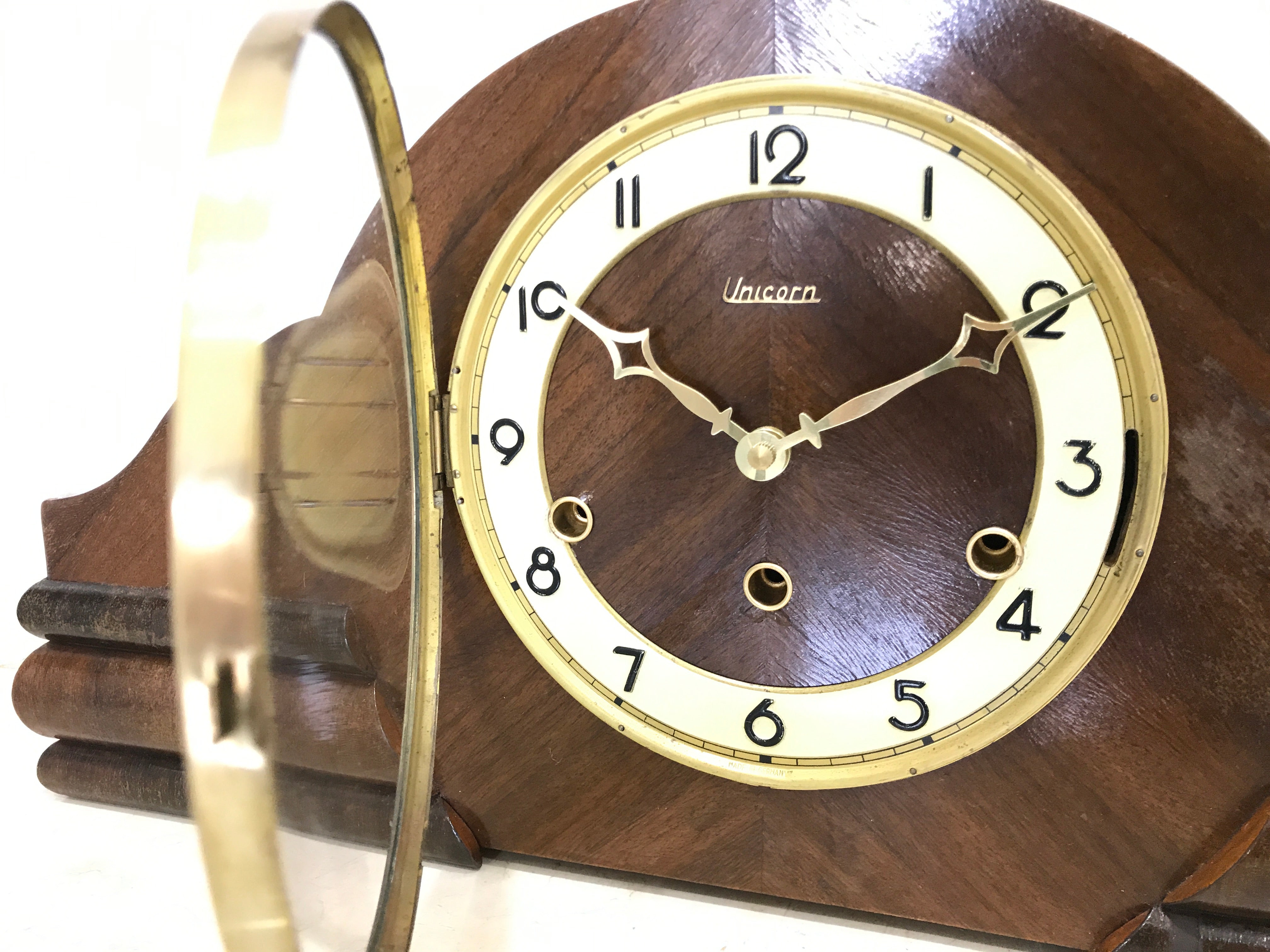 Original Vintage Unicorn Mantel Clock | eXibit collection