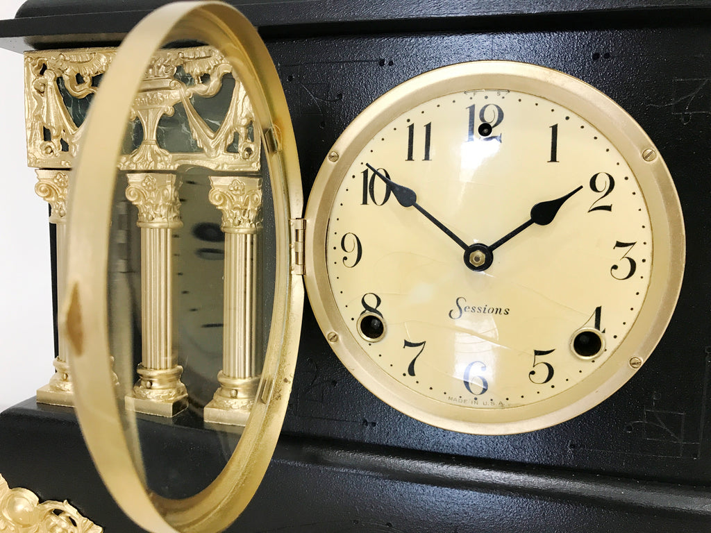 Antique Sessions Mantel Clock | eXibit collection