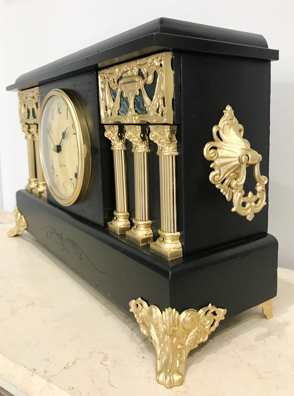 Antique Sessions Mantel Clock | eXibit collection