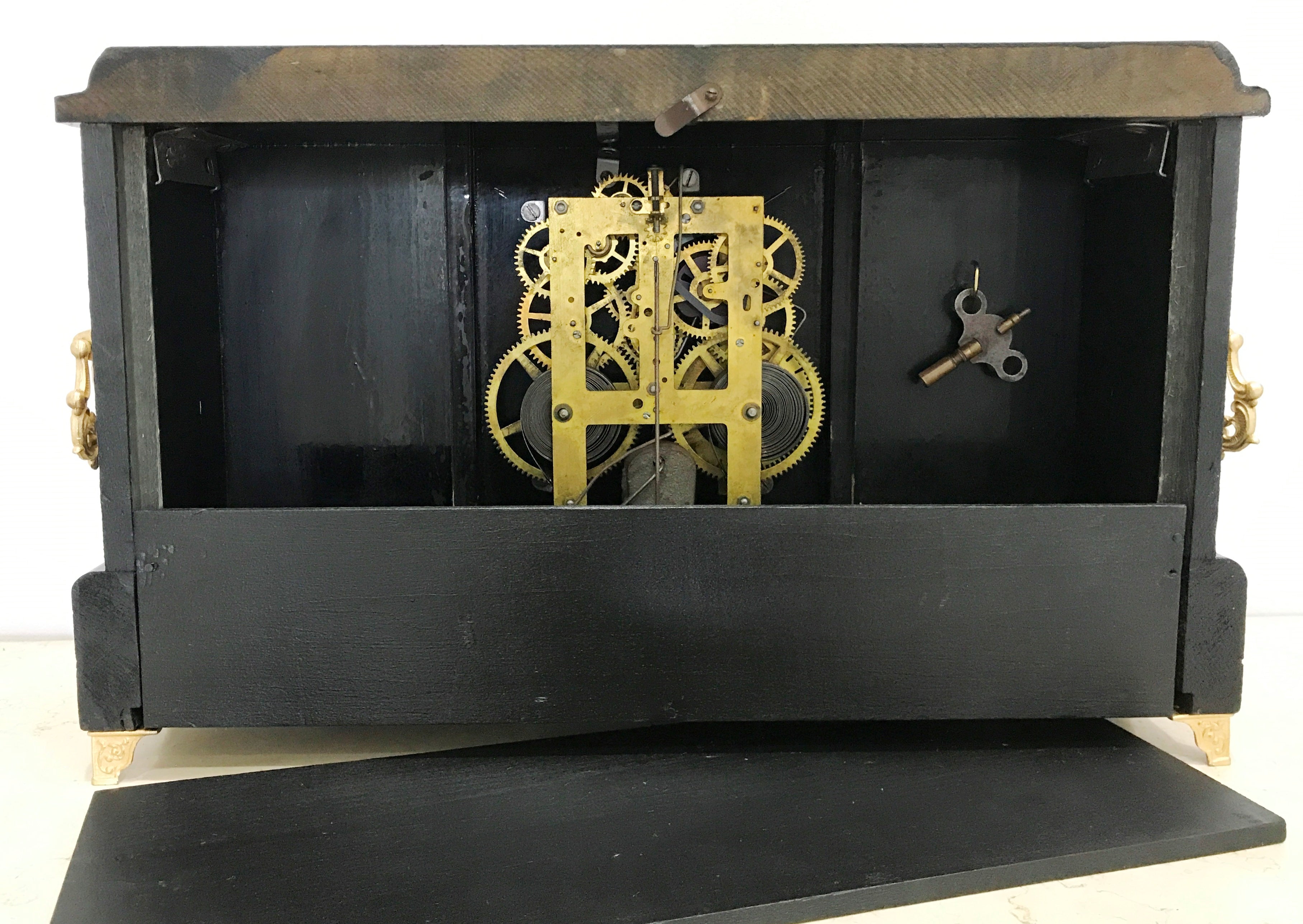 Antique Sessions Mantel Clock | eXibit collection