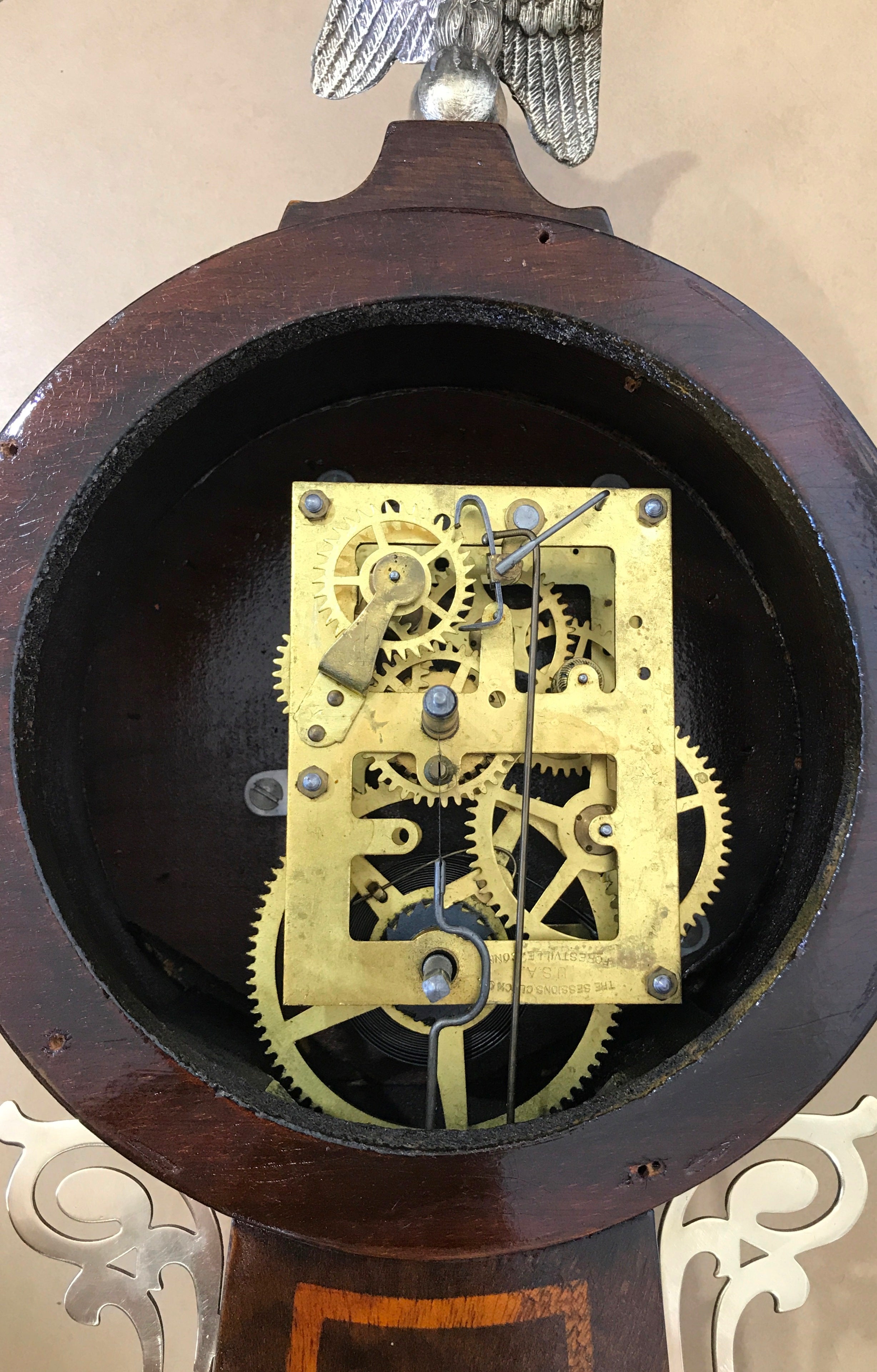 Antique Sessions Banjo Wall Clock | eXibit collection