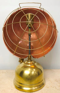 Vintage Brass and Copper TILLEY Radiator Lamp | eXibit collection