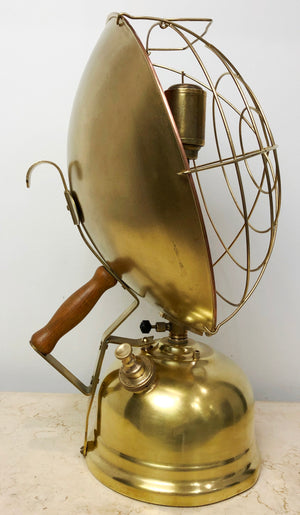 Vintage Brass and Copper TILLEY Radiator Lamp | eXibit collection