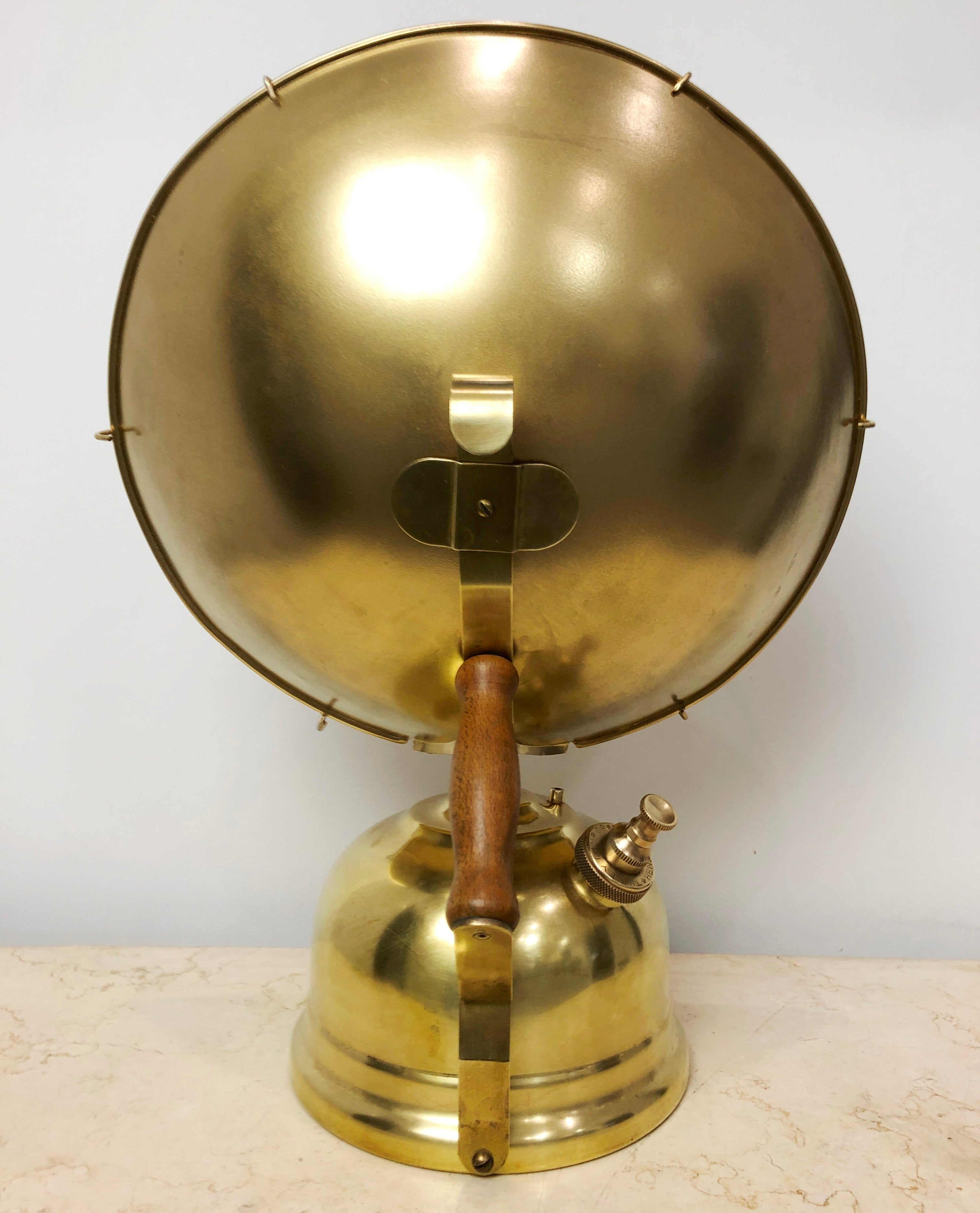 Vintage Brass and Copper TILLEY Radiator Lamp | eXibit collection