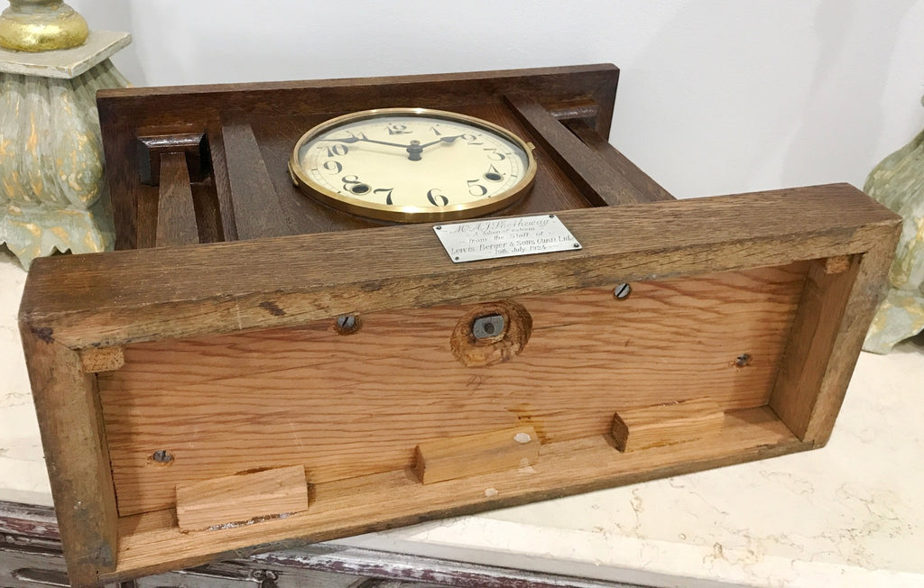 Original Antique USA Hammer Chime Mantel Clock | eXibit collection