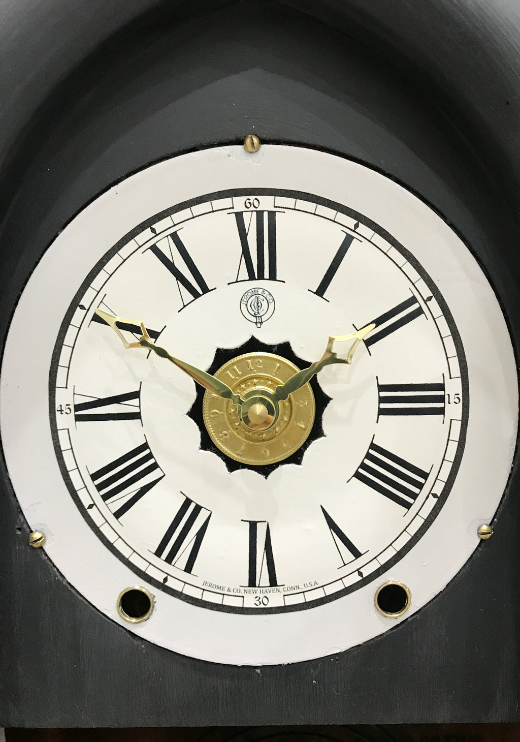 Antique Jerome Cathedral Westminster Abby Battery Mantel Clock | Adelaide Clocks