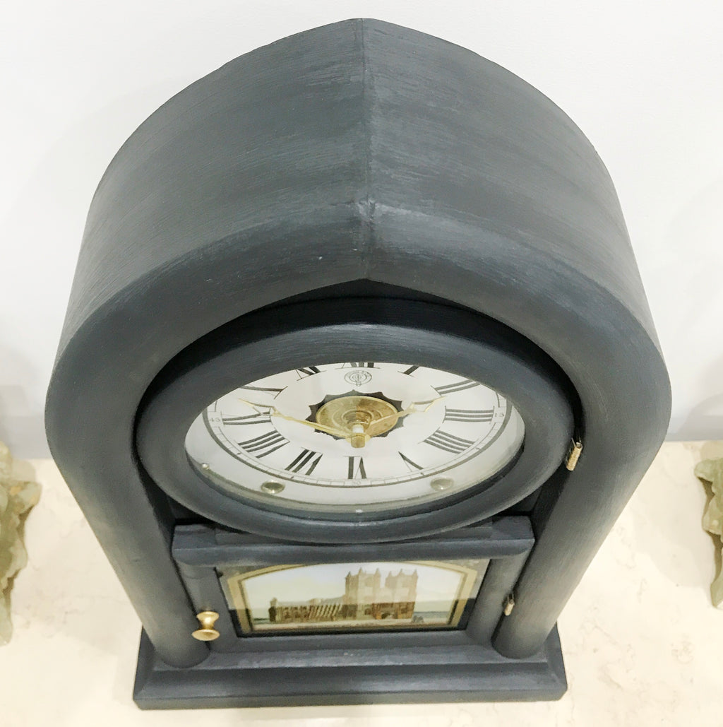 Antique Jerome Cathedral Westminster Abby Battery Mantel Clock | Adelaide Clocks