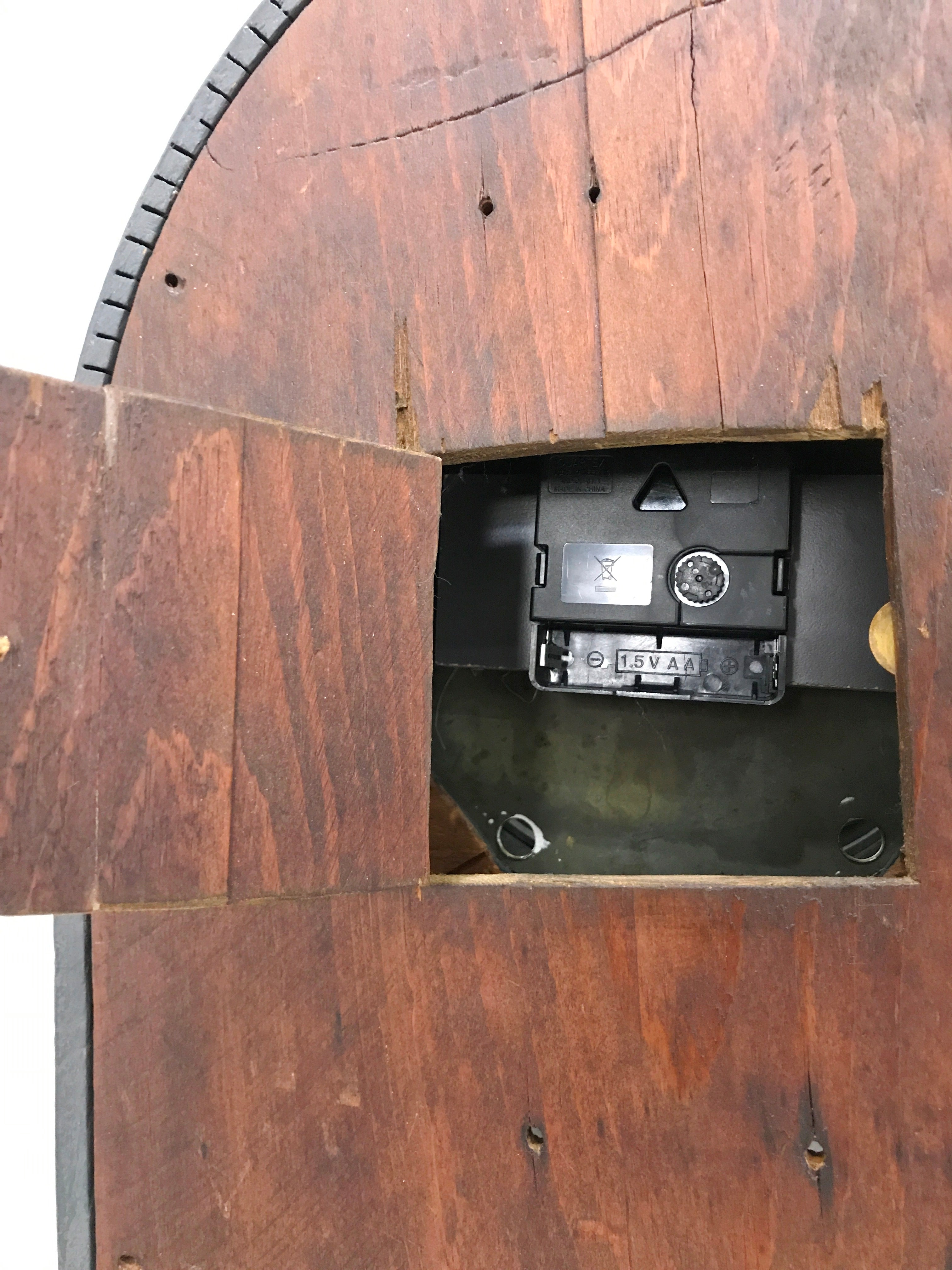 Antique Jerome Cathedral Westminster Abby Battery Mantel Clock | Adelaide Clocks