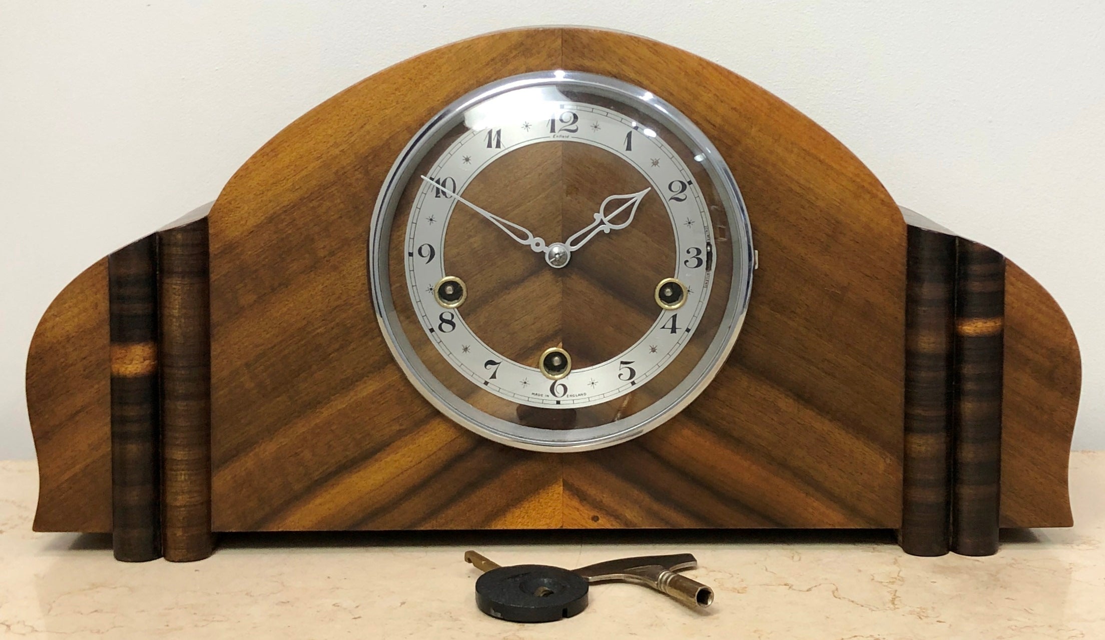 Vintage Enfield Westminster Chime Mantel Clock | eXibit collection