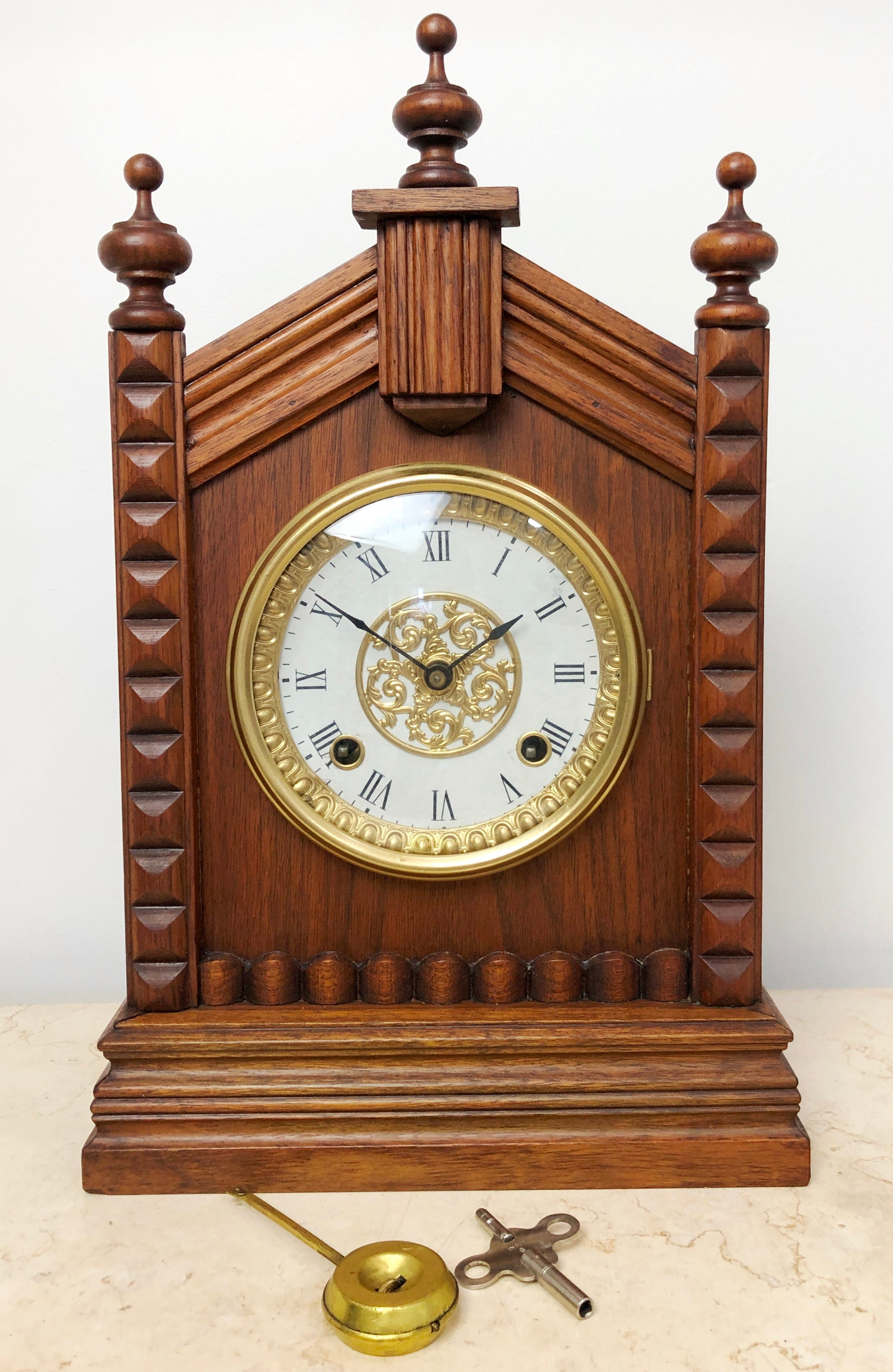 Antique ANSONIA New York Chime Mantel Clock | eXibit collection