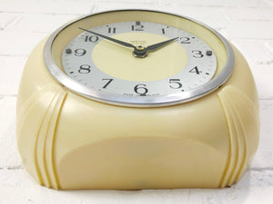 Vintage SMITHS Bakelite Battery Wall Clock | eXibit collection