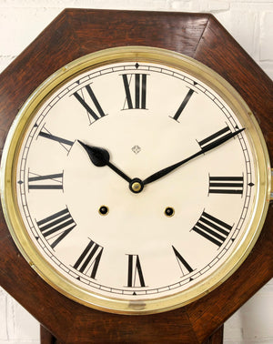Antique ANSONIA Hammer Coil Chime Wall Clock | eXibit collection