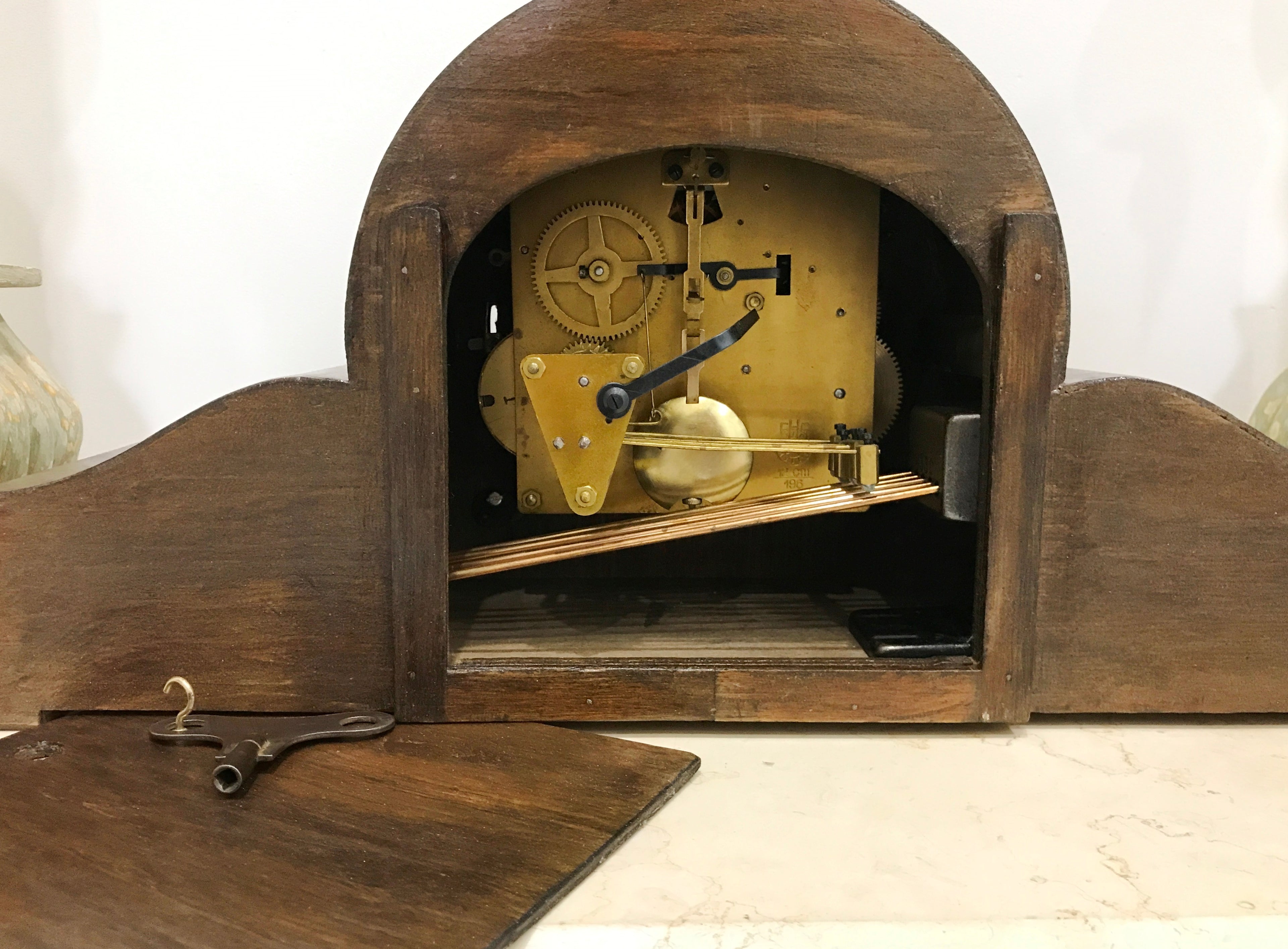 Vintage UNICORN Mantel Clock | eXibit collection