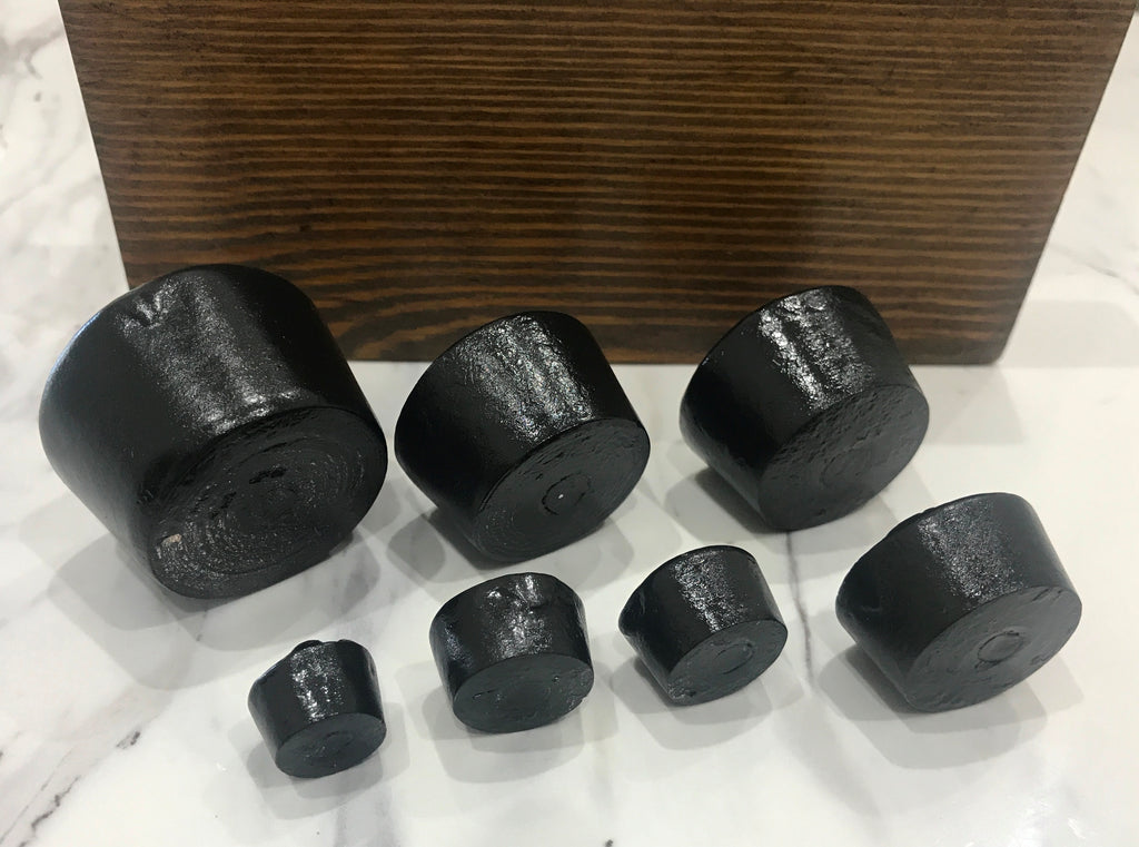 Vintage Kitchen Scale Weights Set | eXibit collection