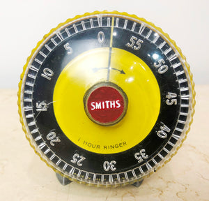 Vintage SMITHS 1HR Ringer Kitchen Timer | eXibit collection