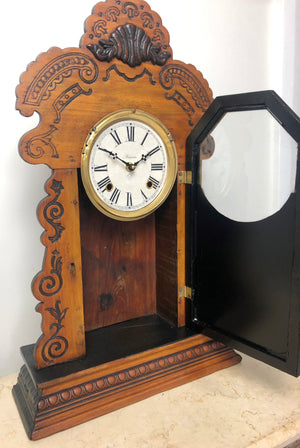 Antique Original Ansonia Cottage Mantel Clock | eXibit collection